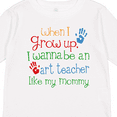 thumbnail image 4 of Inktastic Art Teacher Like Mommy Boys or Girls Long Sleeve Toddler T-Shirt, 4 of 5
