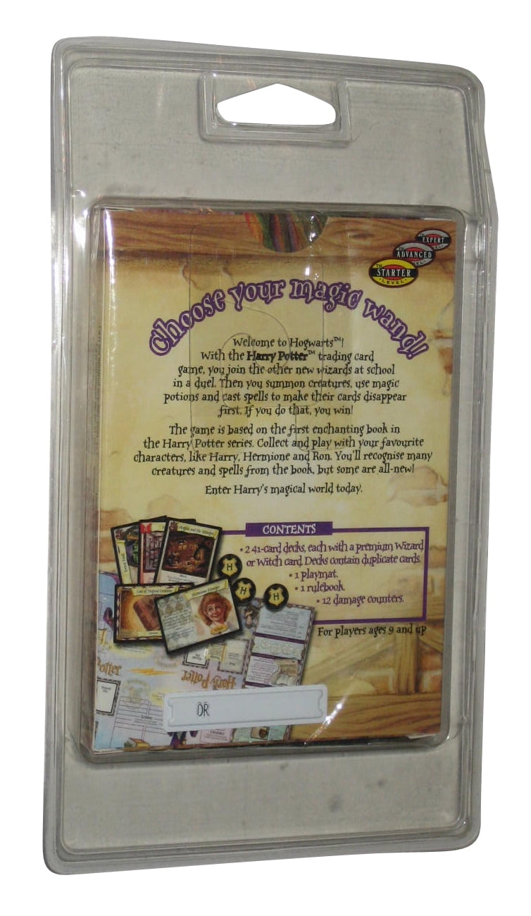 Harry Potter Trading Card Game Two-Player Starter Set - Walmart.com