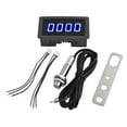 thumbnail image 1 of Digital Led Tachometer Ac110-230V Rpm Motor Tachometer With Hall Proximityswitch Blue, 1 of 9
