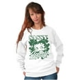 thumbnail image 4 of Betty Boop Saint Paddys Sassy Lassy Women Plus Size Crewneck Sweatshirt Brisco Brands 2X, 4 of 5