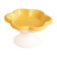 thumbnail image 2 of Cuenco de cerámica inclinado elevado para gatos, cuencos de alimentación para gatos, cuenco de agua, cuencos para cachorros, alimentador de agua para , amarillo Yinane Cuencos para gatos, 2 of 8