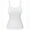1- Basic White, variant on Camisoles for Women with Built in Bra Adjustable Strap Tank Tops Cami Sleeveless Summer Tops