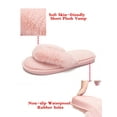 thumbnail image 4 of Women's Bedroom Slippers Comfort Warm Indoor Spa Slide Shoes, Comfy Home Shoes Sandals Slippers with Memory Foam, 4 of 8