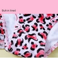 thumbnail image 7 of GYRATEDREAM 2-12 Years Girl's Tropical Print Bikini Bathing Suit with Kimono 3 Piece Floral Swimsuits, 7 of 7