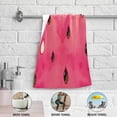 thumbnail image 6 of Coolnut Watermelon Soft Hand Towels, 2 PcsAbsorbent Bath Towel Decorative Fingertip Towels for Bathroom Gym Spa Hotel Beach Swimming Pool,14.4"x 28.3", 6 of 6