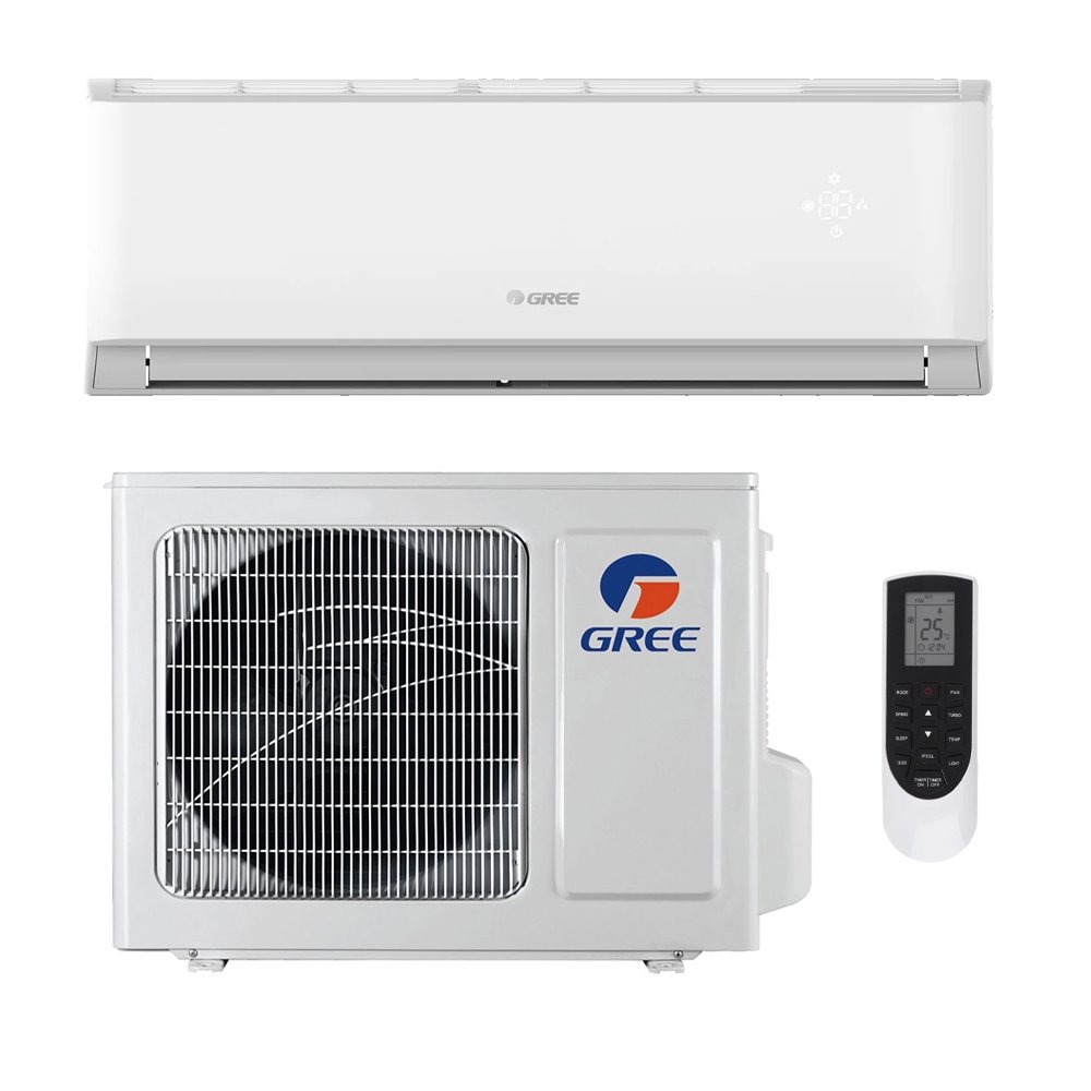 Gree 12,000 Btu 16 Seer Livo Single Zone Ductless Mini Split Heat Pump  System - LIVV12HP230V1AO - LIVV12HP230V1AH - Walmart.com
