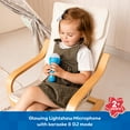 thumbnail image 2 of Kids Hits Educational Toddler Lightshow Microphone Toy Popular Songs Blue, 2 of 6