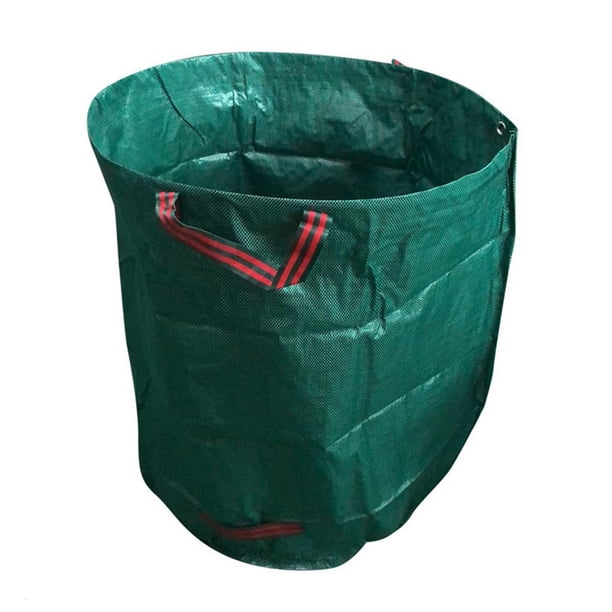 Naiovety Bolsa de jardín de gran capacidad de 120-500L, saco de hojas reutilizable, bote de basura, contenedor de recogida de basura plegable para Jardín y Patio 100L/27 galones Naiovety HA006918-02B
