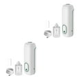 thumbnail image 4 of VONKY Stylish Essential Oil Diffuser Home Big Capacity Nebulizing High Mist Output Aromatherapy Device Green Type A 2Set, 4 of 6