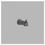 Delta Tub Spout Showering Component Faucet in Brushed Nickel RP61357BN