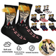thumbnail image 2 of 1-3 pares 2024 Trump cara patrón de pelo calcetines divertidos 3D pelo falso personalidad traje de hombre calcetines de compresión ropa informal estilo Hip Hop, 2 of 5