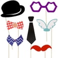 thumbnail image 2 of Kissral 89 Pcs Photo Booth Props, Assorted Design Funny Party Photo Props Selfie Props Decoration Accessories, 2 of 5