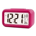 thumbnail image 5 of Temperature Mute Calendar Backlight Desktop clock Table clocks LED Digital Alarm Clock WHITE, 5 of 8