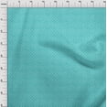 thumbnail image 3 of oneOone Polyester Lycra Turquoise Blue Fabric Floral Block Dress Material Fabric Print Fabric By The Yard 56 Inch Wide, 3 of 4