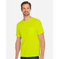 thumbnail image 2 of Harriton M118 Unisex Charge Snag and Soil Protect T-Shirt-Safety Yellow-L, 2 of 6