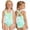 k13-Light Green8, variant on LIIPEE Girls One-Piece Swimsuits Summer Casual Solid Color Sleeveless Crew Neck Backless Swimwear Kids Children Youth Classic Fit Beach Bathing Suit Comfortable Cute Beachwear,Brown,2-3 Years
