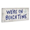 thumbnail image 2 of Stupell Industries Farmhouse We're on Beach Time Starfish Canvas Art, 24 x 10, by James Wiens, 2 of 7