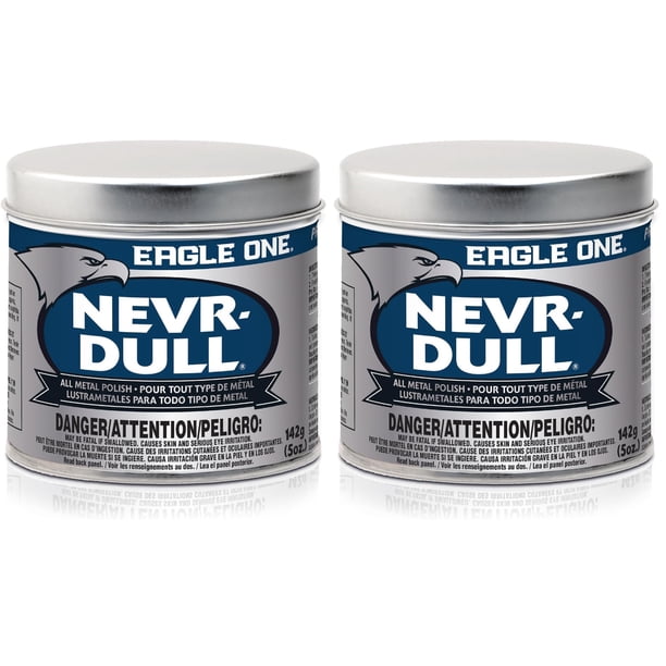 Pulidor de Autos Eagle One Nevr-Dull Wadding Metal Polish 150 mL x 2