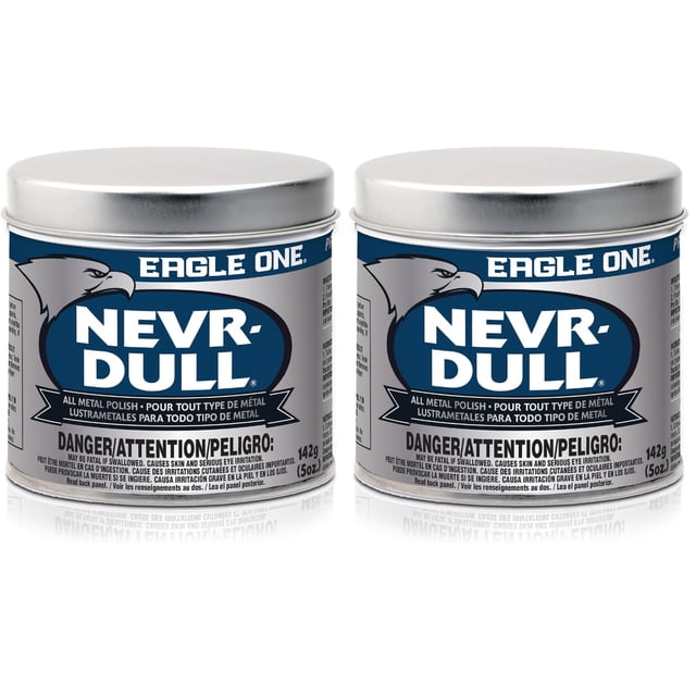 Pulidor de Autos Eagle One Nevr-Dull Wadding Metal Polish 150 mL x 2