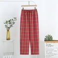 thumbnail image 4 of Baberdicy Pajama Pants Women Autumn Winter Plaid Printed Pants Full Length Long Trousers Sports Pants Women's Lingerie, Sleep & Lounge, 4 of 4