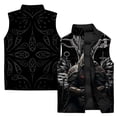 thumbnail image 5 of Chaleco para hombre, abrigo para deportes al aire libre, estampado 3D atractivo, chaqueta sin mangas para hombre, chaqueta de ciclismo cálida e informal a la moda para hombre, 5 of 5