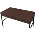 thumbnail image 7 of Hassch Modern Computer Desk Study Writing Table with Built-in USB Port & Plug, Storage Drawer, Oak, 7 of 7