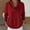 Red, variant on Teylalorva Women's Fashion Solid Color Sweater Long Sleeve Round Neck Top for Fall Winter Wear Top Red Size 2XL