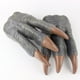 thumbnail image 4 of Guantes de garra de dinosaurio, juguete para manos, fiesta de Halloween, cosplay, accesorios de maquillaje para niños Gris, 4 of 7