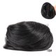 thumbnail image 2 of Moño desordenado Clip de pieza de cabello en extensiones de cabello de garra Peines sintéticos de co Meterk Azul y negro, 2 of 7