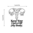 thumbnail image 3 of Affordablo 2025 Back Splash Stick On Tiles For Kitchen Clearance Keep Abortion Safes And Legal Sticker Uteruss Decal Uteruss Sticker Floral Uteruss Mysticss Decals, 3 of 7