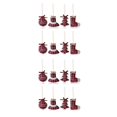 thumbnail image 1 of Bearachild Juego de colgantes de campana de Feliz Navidad de 8 piezas, decoración de adornos, medias no tejidas, decoración de granja, patio, niños, No.01 2piezas Bearachild CBP160523, 1 of 6