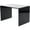 Black, variant on Plymor Clear Acrylic Small Rectangular Display Riser, 7" H x 10.5" W x 7" D (1/4" thick)
