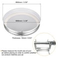 thumbnail image 2 of Uxcell Mason Jar Lids, 30 Pack - Tinplate Canning Lids Wide Mouth Leak Proof Fits Storage Jars (Silver), 2 of 6