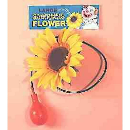 Squirting Clown Flower Halloween Costume Accessory