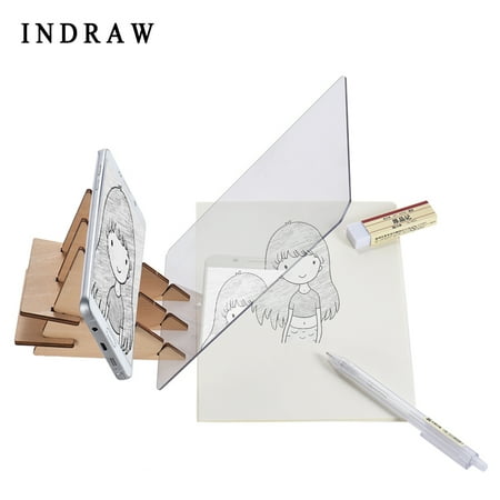 Indraw Sketch Drawing Board Tracing Light Pad with APP Artifact for Beginners Students Kids Sketching Drawing (Best Sketching App For Surface)