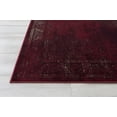 thumbnail image 4 of Red/Burgundy/Beige Oriental Distressed - Modern Vintage Design- Abstract Persian Rug, 4 of 10