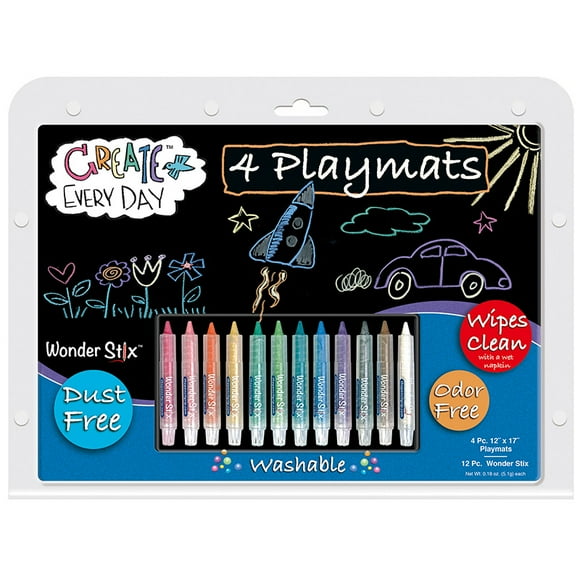 THE PENCIL GRIP WONDER STIX Ensemble de Tapis de Jeu 12 Po X 17 Po