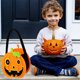 thumbnail image 4 of Bolsa de dulces de Halloween, decoración para fiesta de máscaras, bolsa de regalo de dulces, 4 of 6