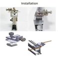 thumbnail image 4 of Soporte de montaje seguro para paneles solares, conexión a tierra a prueba de rayos para sistemas solares o modelos fotovoltaicos, orificio de instalación ajustable que garantiza compatibilidad y, 4 of 4