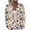 Green, variant on Auroural Ladies Sweaters Long Sleeve V-Neck Sweaters for Women Plus Size Cardigan Button Up Ladies' Casual Printed Knitted Cardigan with Button Up Jacket and Top