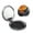 Round Shape, variant on Picia Glowing Mushroom In Forest for Compact Vanity Mirror , Travel Makeup Mirror , Portable Magnifying Cosmetic Mirror for Daily, Work, Business-Square