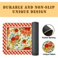 thumbnail image 5 of Flower Kitchen Mat Sets 2 Piece Farmhouse Anti Fatigue Waterproof Stain Resistant Floor Rug Non Slippioneer Woman Kitchen Accessories Laundry Room Rug - 17x29 and 17x47 Inch, 5 of 6