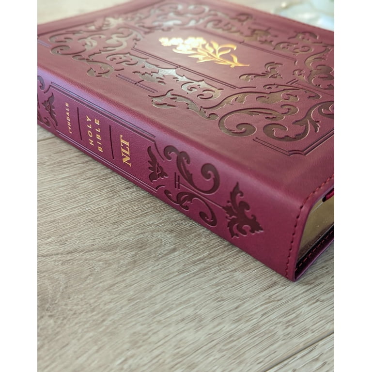 NLT Giant Print Bible, Filament-Enabled Edition (LeatherLike