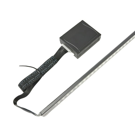 Tekuisi 7 Color 48 LED RGB Scanner Flash Car Strobe Rider Set Light Strip 22 Inch