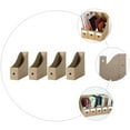 thumbnail image 5 of Meijiashe Kraft Magazine File Holder Set Office Desk Organizer, 5 of 10