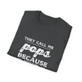 thumbnail image 4 of Funny Grandpa Partner Men Graphic Chalkboard Tshirt, 4 of 4