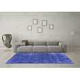 thumbnail image 3 of Ahgly Company Indoor Rectangle Oriental Blue Industrial Area Rugs, 5' x 7', 3 of 4