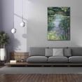 thumbnail image 4 of Epic Graffiti 'Garden Pond I' by Carol Rowan, Giclee Canvas Wall Art, 40"x60", 4 of 8