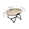 thumbnail image 3 of Elevated Pet Bed, Cooling Breathable Raised Rest Spot for Small Dogs and Cats, Indoor and Outdoor Use, Foldable Portable 22X16X10 Inch Pet Cot with Storage Carry Bag, 3 of 6