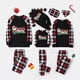 thumbnail image 1 of Pijamas familiares a juego de Navidad, Santa Hustle Christams en julio, negro, manga larga, conjuntos de pijamas, 1 of 4